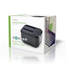 Festplatten-Dockingstation | USB Typ C | SATA | Doppelschacht | mit Netzteil