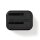 Festplatten-Dockingstation | USB Typ C | SATA | Doppelschacht | mit Netzteil