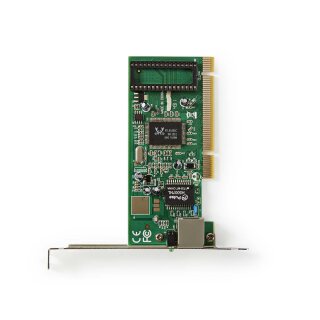 Netzwerkkarte  |  RJ45 an PCI  |  1 Gigabit