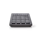 Keypad Nummernpad Kabelgebundene numerische Tastatur  |  USB   |  Schwarz