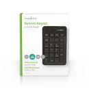 Keypad Nummernpad Kabelgebundene numerische Tastatur  |  USB   |  Schwarz