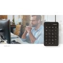 Keypad Nummernpad Kabelgebundene numerische Tastatur  |  USB   |  Schwarz