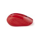 Funkmaus Wireless Mouse kabellos Maus  |  1000 dpi  |  3 Tasten  |  Rot