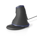 Ergonomische Maus mit Kabel | 1600 dpi | 6 Tasten | Schwarz