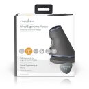 Ergonomische Maus mit Kabel | 1600 dpi | 6 Tasten | Schwarz