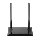 WLAN Router N300 2.4 GHz 10/100 Mbit Schwarz