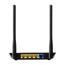 WLAN Router N300 2.4 GHz 10/100 Mbit Schwarz