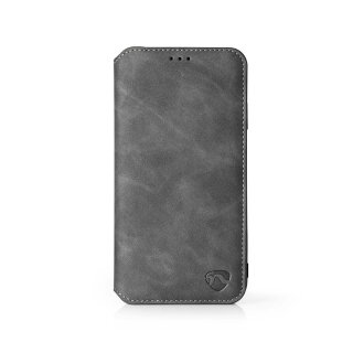 Sehr Weiches Soft Touch-Bookcase mit Portemonnaie für Samsung Galaxy S8 Plus | Schwarz