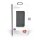Sehr Weiches Bookcase mit Portemonnaie für OnePlus 6T | Schwarz