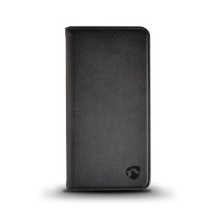 Sehr Weiches Bookcase mit Portemonnaie für Huawei P Smart 2019 | Schwarz