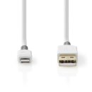 1m USB 2.0 Kabel -> USB A Stecker auf / für Apple Lightning 8 pin vregoldet Ladekabel MFI