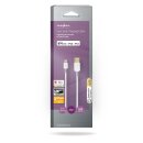 2m USB 2.0 Kabel -> USB A Stecker auf / für Apple Lightning 8 pin vregoldet Ladekabel MFI