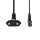 Netzkabel Euro Winkelstecker 2m Stromkabel Typ C (CEE 7/16) Radio TV etc