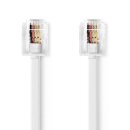 Telekommunikationskabel  |  RJ11-Stecker –...