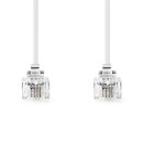 Telekommunikationskabel  |  RJ11-Stecker –...