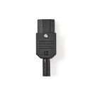 Netzstecker Kaltgeräte IEC-320-C13 zur Kabel Montage Kaltgerätekabel