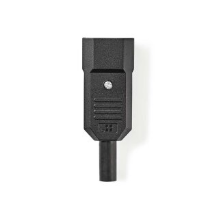 Netzsteckdose IEC-320-C14 für Kaltgeräte Kabel