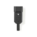 Netzsteckdose IEC-320-C14 für Kaltgeräte Kabel
