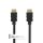 High-Speed-HDMI™-Kabel mit Ethernet  |  HDMI™-Stecker – HDMI™-Stecker  |  0,5 m  |  Schwarz