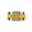 Gender Changer  |  VGA-Buchse – VGA-Buchse  |  25 Stück  |  Metall