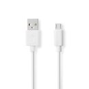 USB 2.0 Kabel | A Stecker - Micro-B  | 1m | Weiß...