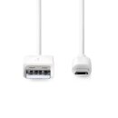 USB 2.0 Kabel | A Stecker - Micro-B  | 1m | Weiß...