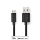 Daten Ladekabel für Apple Lightning 8 pol poliger Stecker USB 2.,0 A-Stecker 1m