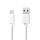 Daten- und Ladekabel | Apple Lightning, 8-poliger Stecker - USB-A-Stecker | 1,0 m | Weiß
