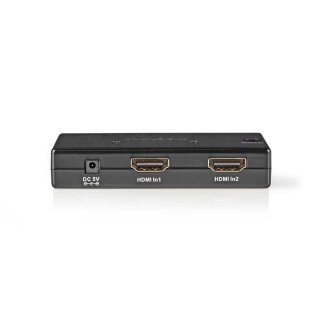 2 Anschlüsse | HDMI-Switch | Schwarz