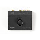 Analoger Audio-Schalter | 3x (2x Cinch-Buchse) – 2x...
