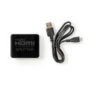 HighEnd HDMI Splitter 1:2 Verteiler Weiche 3D HD TV 4K PC 4K2K 1080p