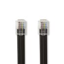 Telefon Kabel Stecker - Stecker RJ12 6P6C...