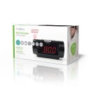 Digitaler Radiowecker mit Projektion | 0,9"-LED | UKW | Zweifacher Alarm | Weckwiederholung
