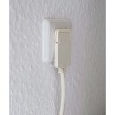 Verlängerungsbuchse Comfort-Line 6-fach 2.00 m Weiss - Schutzkontakt
