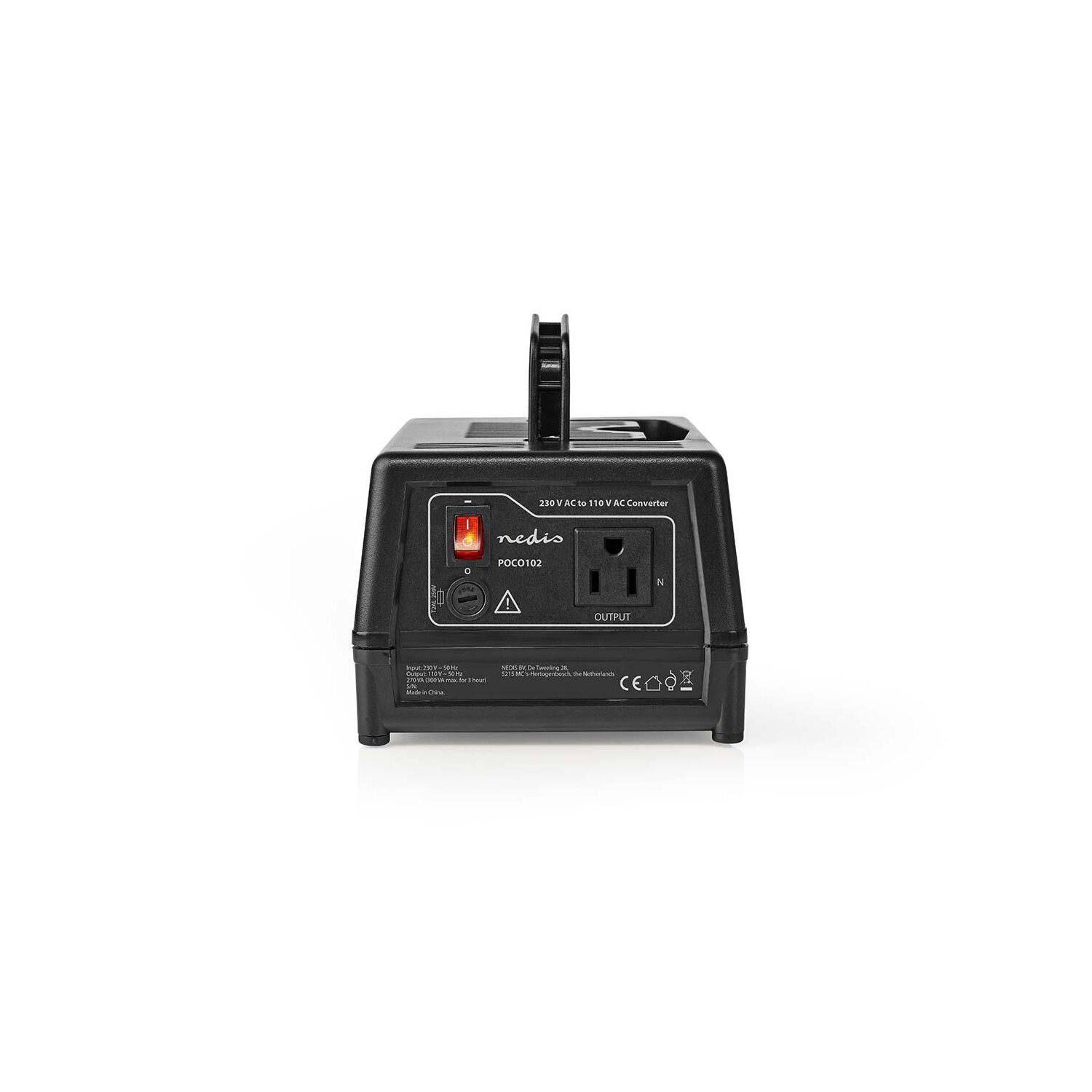 300W STROMTRANSFORMATOR ZUR VERWENDUNG VON AMERIKANISCHEN GERÄTEN IM... 