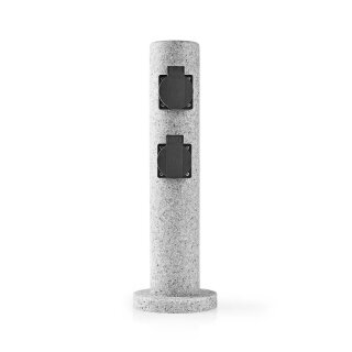 Steckdosenleiste 4-fach Grau ? 4x Schuko