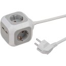 Brennenstuhl ALEA Power Cube - USB Charger Extention socket