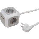 Brennenstuhl ALEA Power Cube - USB Charger Extention socket