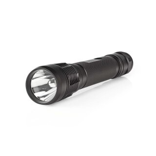 LED Taschenlampe  |  10W  |  50 lm  |  IPX7  |  Schwarz | Camper Camping Outdoor Lampe