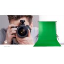 2,5m x 2,5m Baumwoll Greenscreen Hintergrund Kulisse für Foto Video Studio