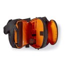 Kamerarucksack  |  290 x 410 x 150 mm  |  10 Innentaschen  |  Schwarz/Orange