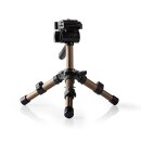 Mini-Stativ  |  Schwenk- und Neigefunktion  |  Max. 1 kg  |  22 cm  |  Schwarz/Silber