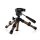 Mini-Stativ  |  Schwenk- und Neigefunktion  |  Max. 1 kg  |  22 cm  |  Schwarz/Silber