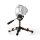 Mini-Stativ  |  Schwenk- und Neigefunktion  |  Max. 1 kg  |  22 cm  |  Schwarz/Silber