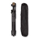 Stativ  |  Schwenk- und Neigefunktion  |  Max. 2,5 kg  |  148 cm  |  Schwarz