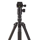Premium Foto Video Kamera Stativ  Kamerastativ |  Max. 3 kg  |  145 cm  |  Schwarz