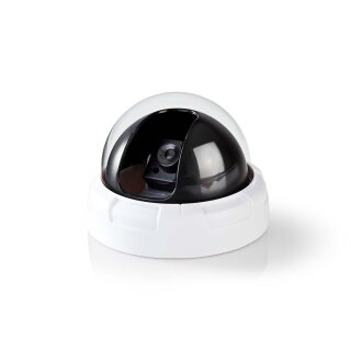 Decke Dummy kamera Fake unecht Überwachungskamera Dome mit Blink LED attrappe 