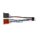Kenwood 16-poliges ISO-Kabel  |  Radioanschluss – 2x Kfz-Anschluss  |  0,15 m  |  Mehrfarbig