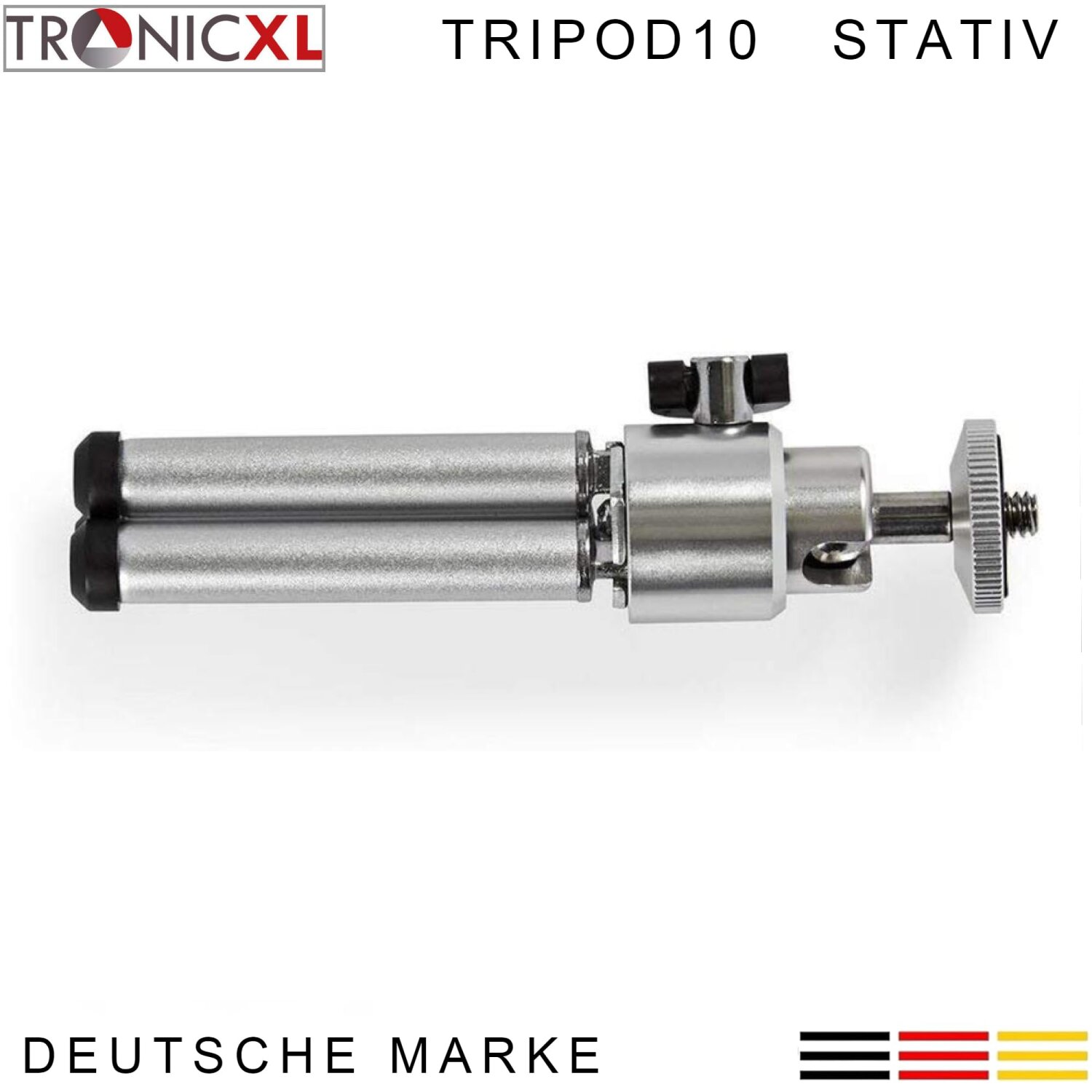 TronicXL Tisch Tischstativ Baustativ Stativ für Lasernivelliergerät Laser Ministativ (für Einhell Bosch Dewalt Flex Leica Stanley Meterk Tacklife