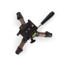 TronicXL TP17 Mini Tisch Tischstativ Baustativ Stativ für Lasernivelliergerät Kreuzlinienlaser Rotationslaser Linienlaser Baustellenlaser Laser zb für Einhell Bosch Dewalt Makita Flex Leica Stanley